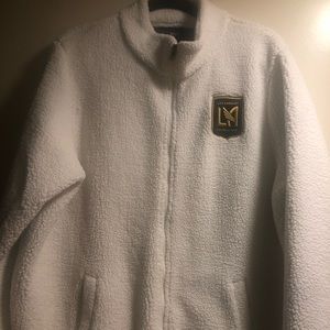 LAFC fleece jacket